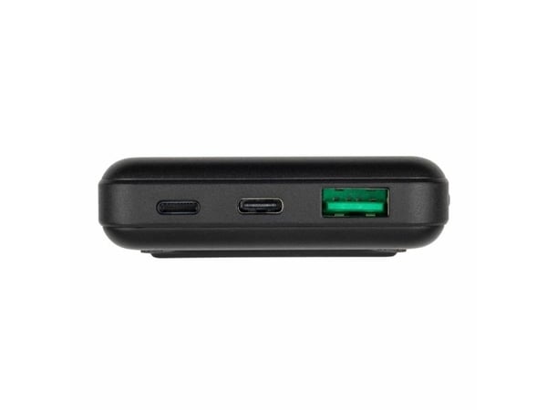 Rivacase VA2604, 10000 mAh, Lithium Polymer (LiPo), Quick Charge 3.0, Trådløs lading, 3,7 V, Sort