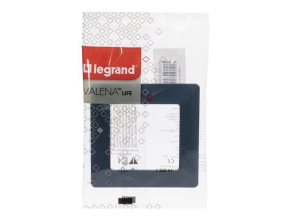 Legrand 754091, Sininen, Termoplastinen, Legrand, Kiiltävä, IP20, Tyhjä lautanen