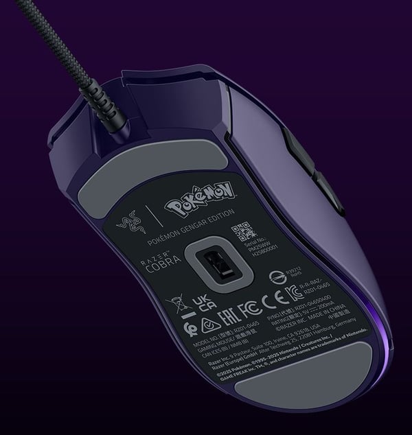 Razer Cobra RZ01-04650700-R3M1 spillmus 8500 DPI kablet Gengar Edition