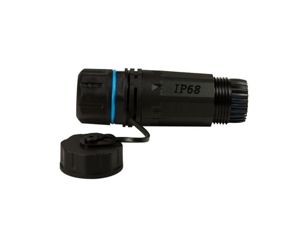 LogiLink NP0084, RJ-45, Sort, Hunkjønn/Hunkjønn, Rett, Cat6a, S/UTP (STP)
