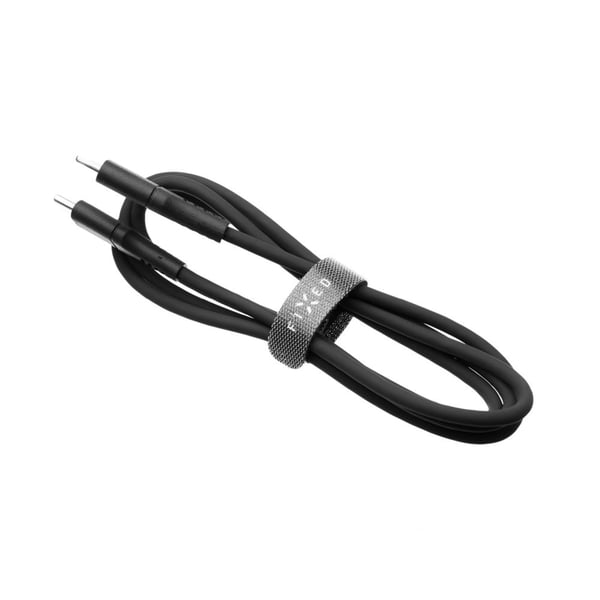 FIXED - USB-kabel - 24 pin USB-C (hane) till 24 pin USB-C (hane) - USB 2.0 - 2 m - USB Power Delivery (60W) - svart