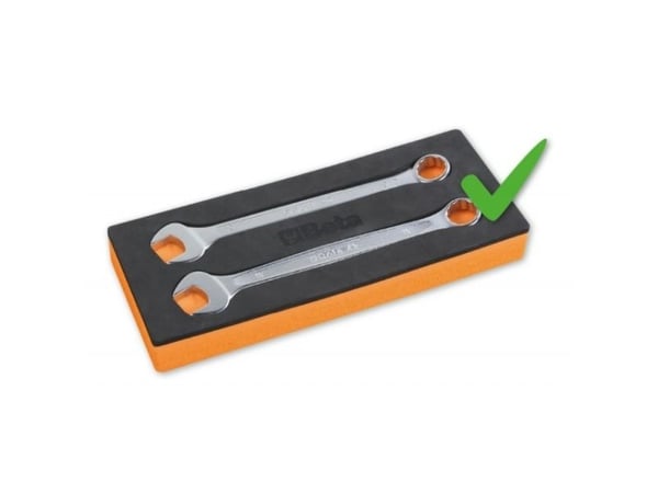 Beta Tools 42 13, 13 mm, Kromi, 15°, ISO 1711, 169 mm, 5,6 mm