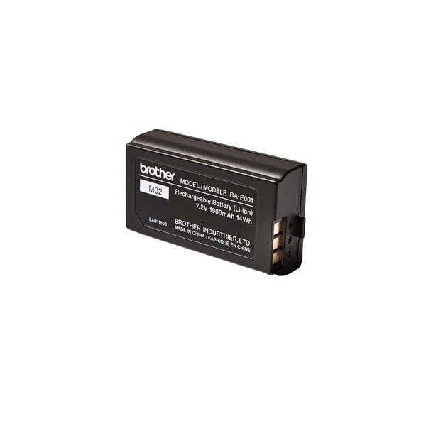 Brother BA-E001 - Skriverbatteri - litiumion - for Brother PT-P750; P-Touch PT-750, PT-E500, PT-E550, PT-H500, PT-H75