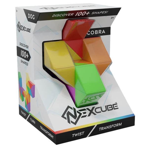 Goliath NexCube Cobra, 3D-pussel, 8 År, 20 min