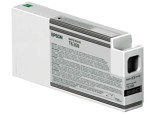 Epson T6368 - 700 ml - mattsvart - original - bläckpatron