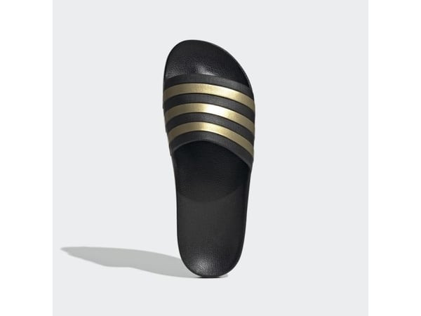 Adidas EG1758, Unisex, Voksen, Slipperser, Sort, Gold, Monokromatisk