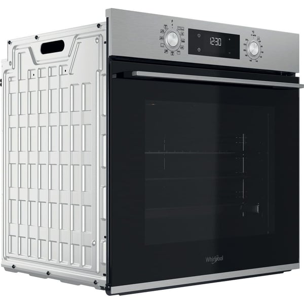 Whirlpool OMK58CU1SX, Keskikokoinen, Sähköuuni, 71 L, 71 L, Katalyyttinen, Kiinteä