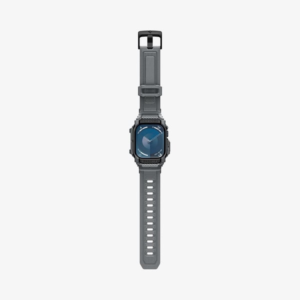 Spigen RUGGED ARMOR “PRO” Apple Watch 10 (46 mm) mørkegrå
