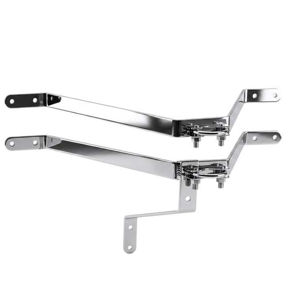 Extralink K500 MAST MOUNT WITH U-BOLTS M8, Rustfritt stål, Brakett, 16 kg, Stål, Generelle formål, Sinkbelegg