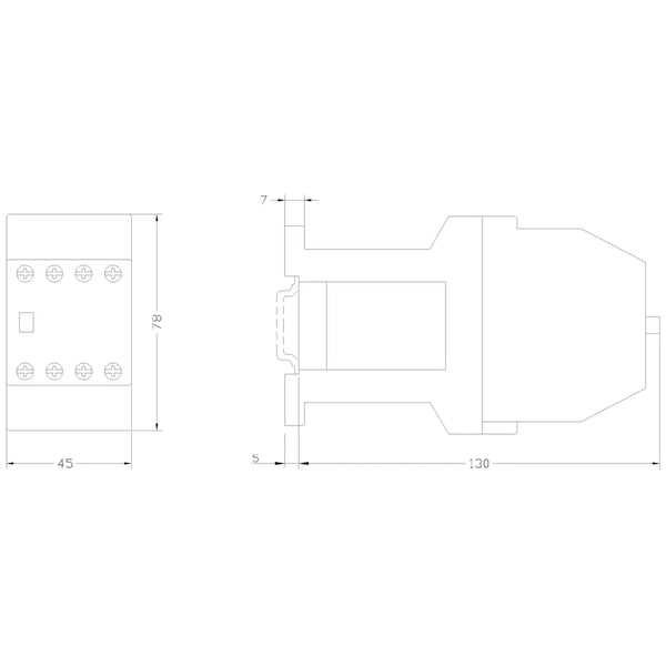 Siemens kontaktorirele 3TH4244-0BM4 1 kpl (3TH42440BM4)