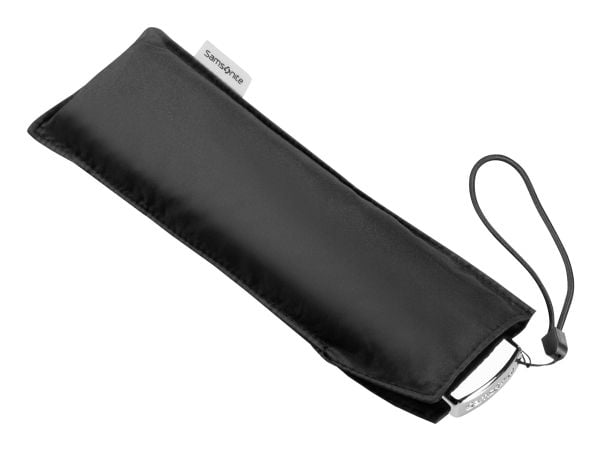 Samsonite Rain Pro, Kompakt, Paraply, Rund, Svart, Stål, Polyester