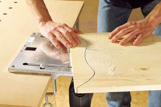 Hacksag skjærebord Wolfcraft 6197000