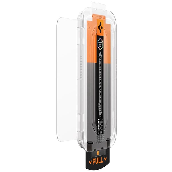 Spigen Glas.tR EZ Fit Pro HD skärmskydd för iPhone 16 Pro/17/17 Pro