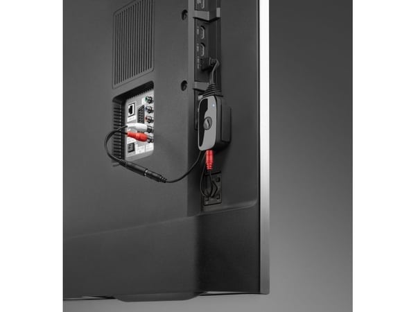 One For All TV:n äänen lähetin, Bluetooth, 3,5 mm, A2DP, apt-X,apt-x LL, SBC, 0,05%, 95 dB