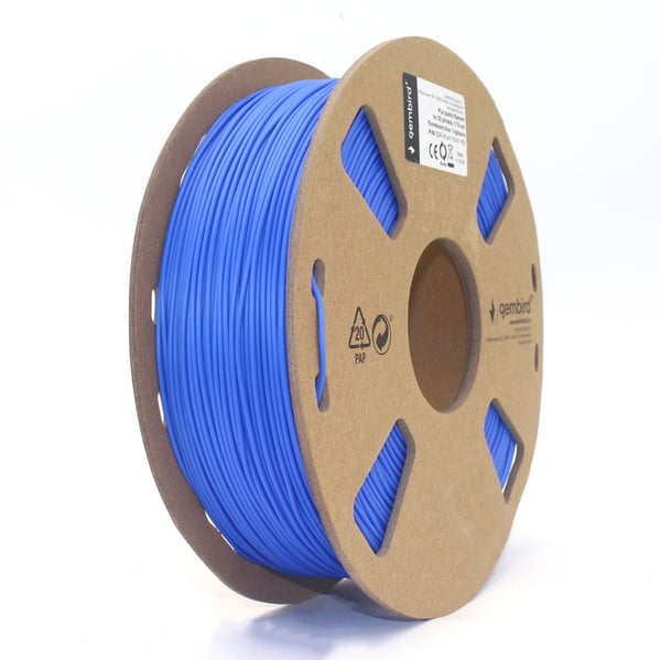 Gembird - Fluorescerande blå - 1 kg - 330 m - PLA-fiber (3D)