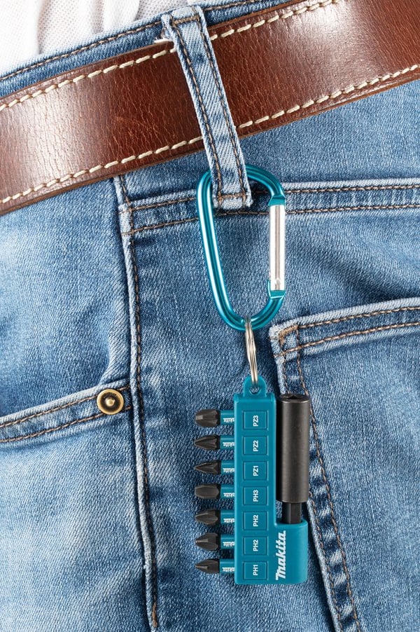 Makita MAKITA SKRUEDRIVNINGSTIPS /8 stk. SLAG SVART