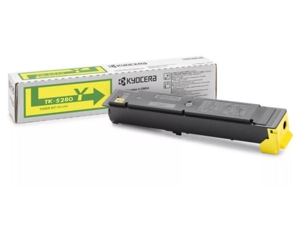 Kyocera TK 5280Y - Gul - original - tonersats - för ECOSYS M6235cidn, M6235CIDN/KL3, M6635cidn, M6635CIDN/KL3, P6235cdn, P6235CDN/KL3
