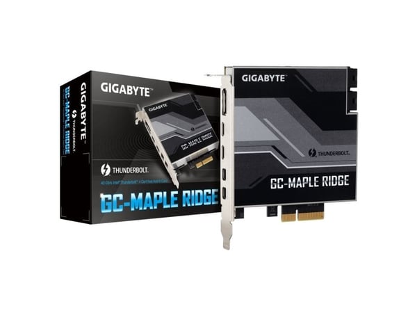 Gigabyte GC-MAPLE RIDGE Thunderbolt 4-kort PCIe 3.0 x4, 2 portar rev. 1.0