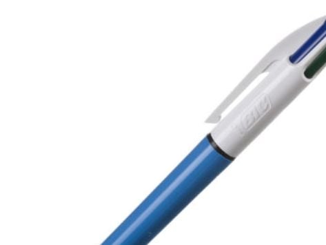 Kuglepen BIC 4 Colours Original Medium 1,0 mm - med klikmekanisme - (12 stk.)