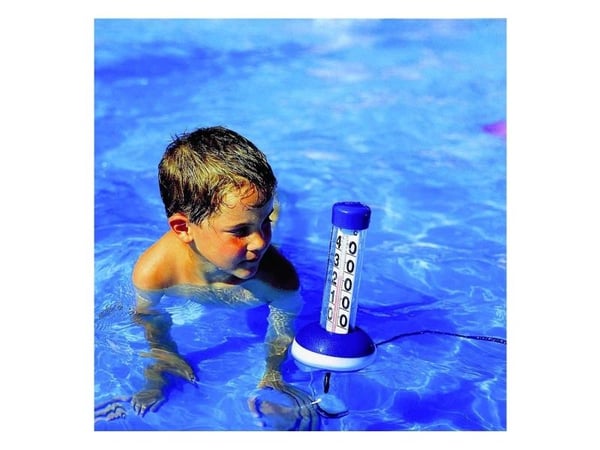 TFA Neptun - Termometer - analog - hvit/blå