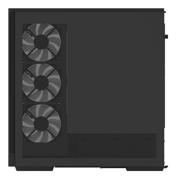 Aerocool P500A-BK, Midi Tower, PC, Svart, ATX, micro ATX, Mini-ITX, SPCC, Härdat glas, Spela