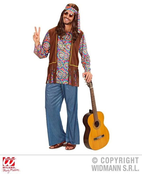Psykedelisk hippie, man
