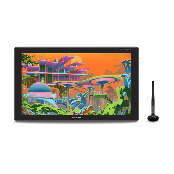 Huion Kamvas 22 Plus GS2202 piirtonäyttö 21.5" Full HD IPS, musta