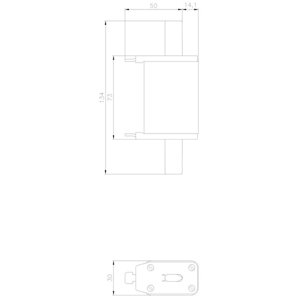 Siemens 3NA6124 Sikringsindsats Sikringsstørrelse = 1 80 A 500 V 3 stk