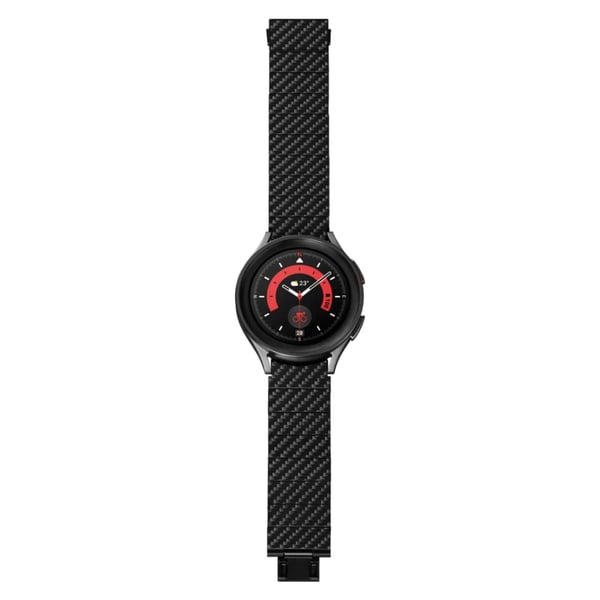 Pitaka SAW2402, Band, Smartwatch, Svart, Samsung, Galaxy Watch Ultra, Kolfiber