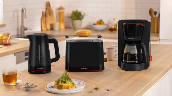 Bosch MyMoment TAT3M123 brødrister 950 W, 2 skiver, svart