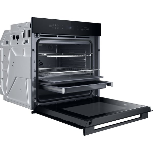 Whirlpool WOI78PT1SBA, Medium, Elektrisk ovn, 73 l, 73 l, Hydrolytisk + pyrolytisk, Innebygget
