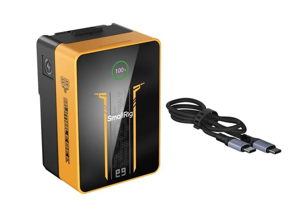 SmallRig 5527 VB99 Pro mini V-mount-akku, BumbleBee Edition
