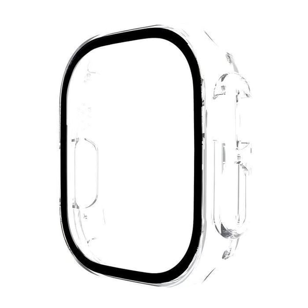 eSTUFF Titan Shield - Støtfanger for smartarmåndsur - full body, 45 mm - herdet glass (9H) - blank - for Apple Watch (45 mm)