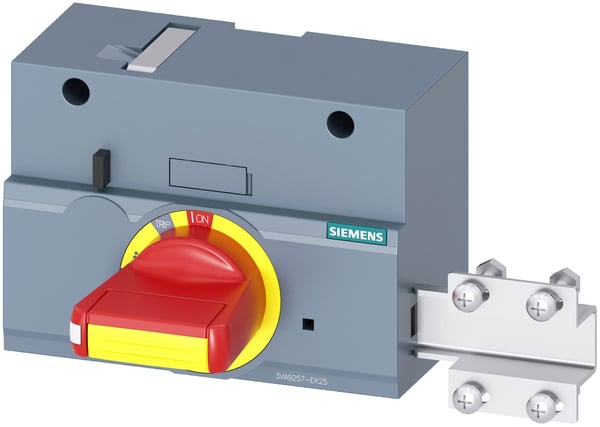 Siemens 3VA9257-0EK25 Tilbehør til strømbryter, 1 stk. (B x H x D) 105 x 75 x 95 mm, 278 g, 115 mm, 110 mm, 150 mm