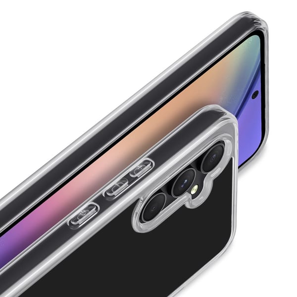 nevox 2489, Suojus, Samsung, Samsung Galaxy A56, 17 cm (6.7"), Läpinäkyvä