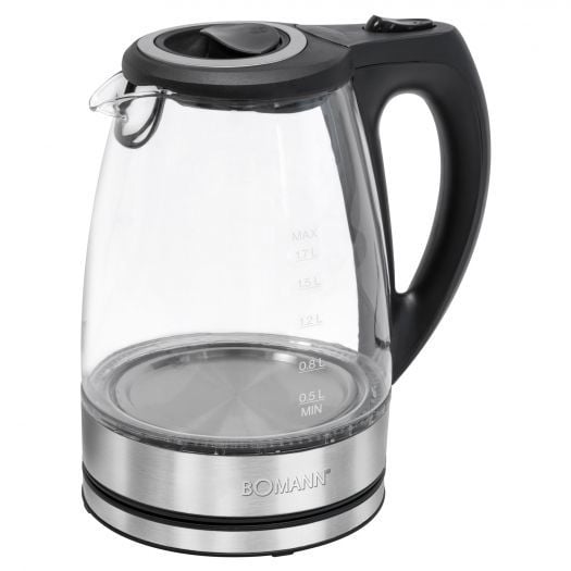 Bomann WKS 6032 G CB - Vattenkokare - 1.7 liter - 2.2 kW