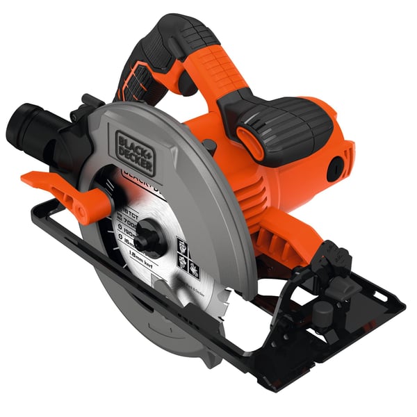 Black & Decker CS1550-QS, Puu, Musta, Oranssi, 19 cm, 5500 RPM, 6,6 cm, 5 cm