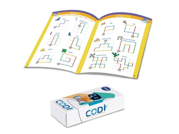 Codi, den smarta målarroboten, lekfigur