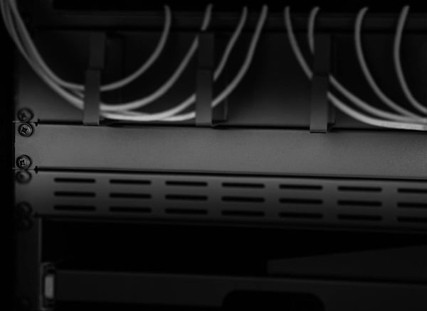 Renkforce RF-3429144, Blank panel, Stål, Mörkgrå, 1 styck