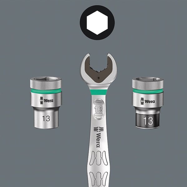 Wera 8790 HMC 05003603001 Ekstern sekskantnøkkelinnsats 12 mm 1/2 (12,5 mm)