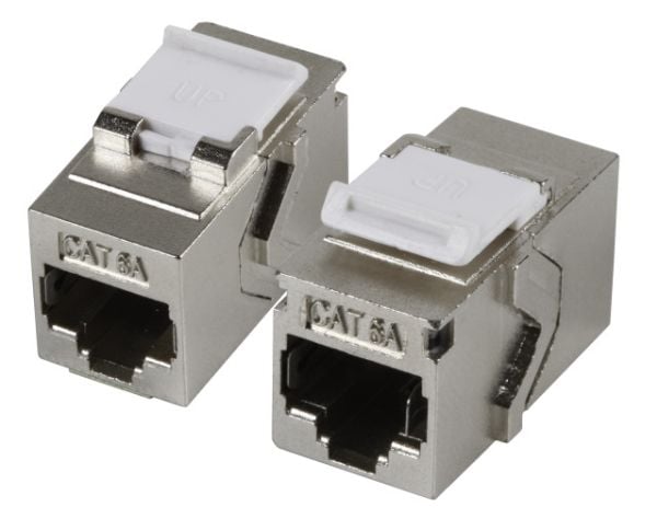 EFB Elektronik 37521.1V2, Litteä, Metallinen, RJ-45, RJ-45, Hunstik, Hunstik, Hunstik