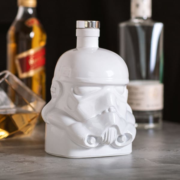 ThumbsUp! karaff Stormtrooper glas 750 ml kork vit