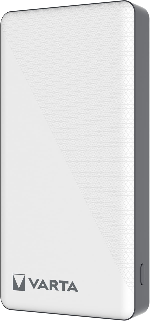 Varta Energy 15000, 15000 mAh, Litium polymeeri (LiPo), 3,7 V, Musta, Valkoinen