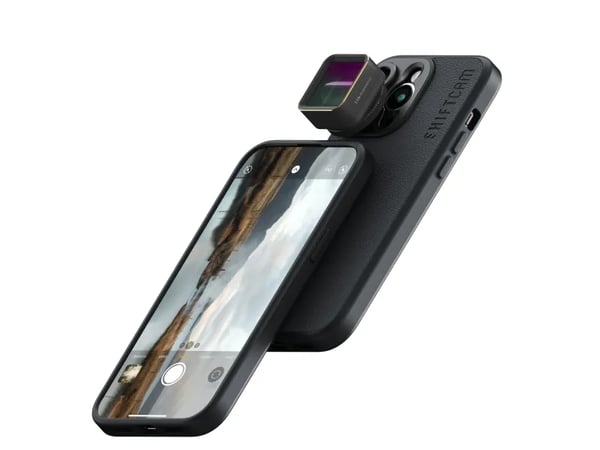 ShiftCam LensUltra 1.33x Anamorphic, Valokuvalinssi, Musta, Alumiini, Lasi, 0,7 m, Ultra Multi-Coating (UMC) -pinnoite, 113°