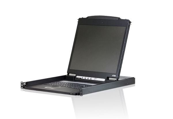 ATEN CL1000N, 48,3 cm (19"), LCD, PS/2, PS/2, VGA, Englanti (US)