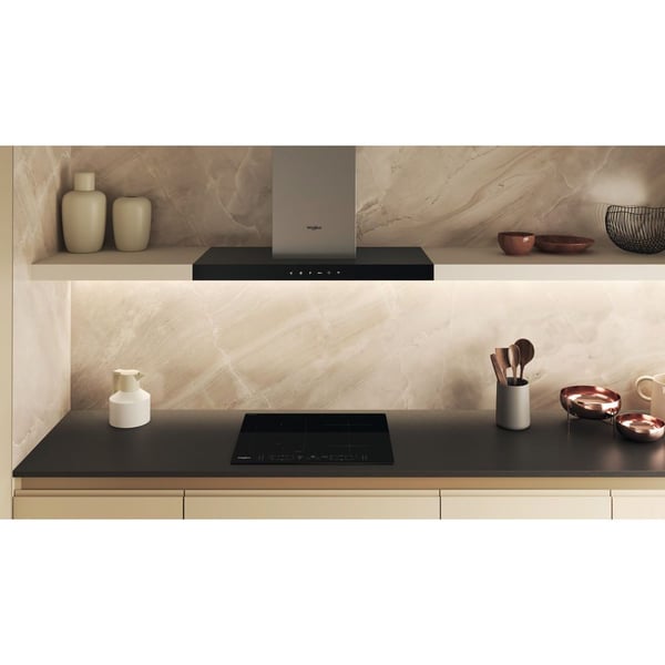 Whirlpool WL B4060 CPNE - Induktiokeittotaso - 4 levyä - Niche - leveys: 56 cm - syvyys: 48 cm - musta