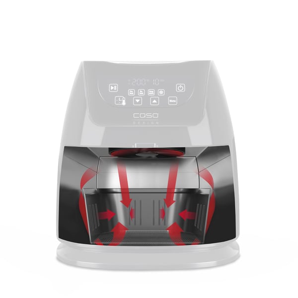 Caso Design Touch 3500 induksjonstopp 2 soner, svart