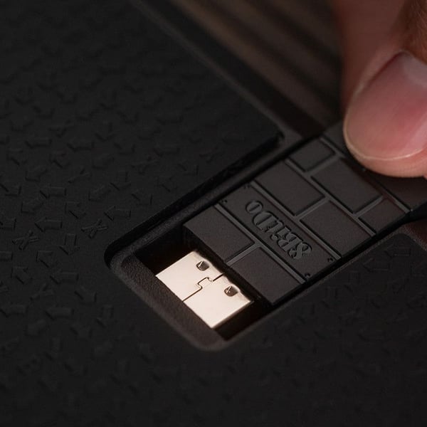 8BitDo arkadekontroller for Xbox/PC, svart