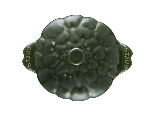 ZWILLING 40500-326-0, Ildfast ramekin-form, Bølgete rund, Keramisk, Keramisk, Grønn, 0 - 300 °C