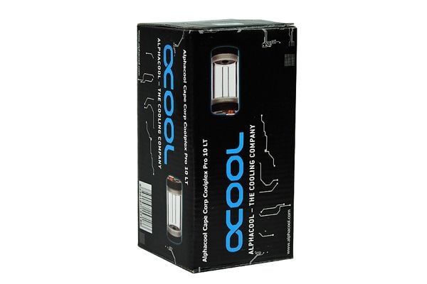 Alphacool Cape Corp Coolplex Pro 10 LT, Musta, Läpinäkyvä, Polyoksimeteeni (POM), 50 mm, 50 mm, 100 mm